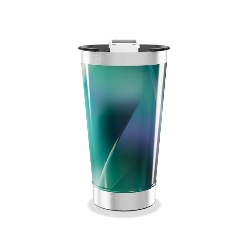 Copo Térmico - Verde Azul Inox