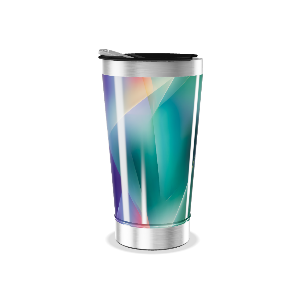 Copo Térmico - Verde Azul Inox