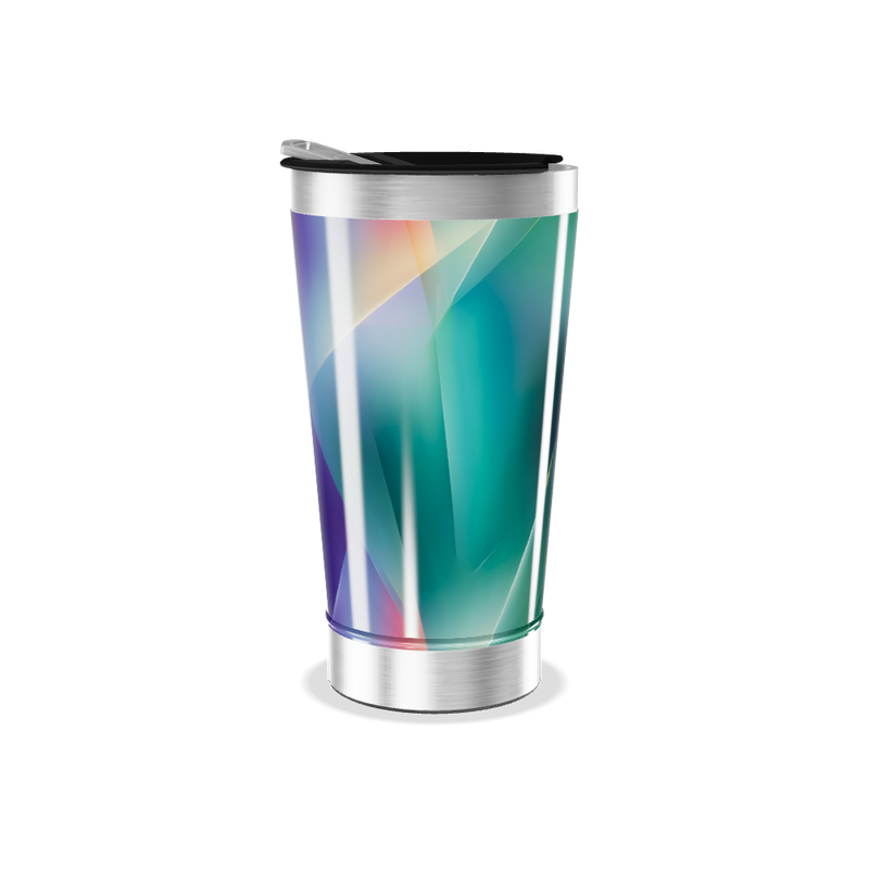 Copo Térmico - Verde Azul Inox