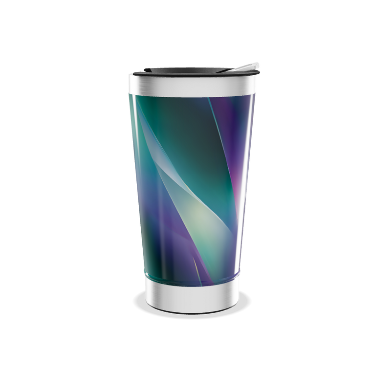 Copo Térmico - Verde Azul Inox