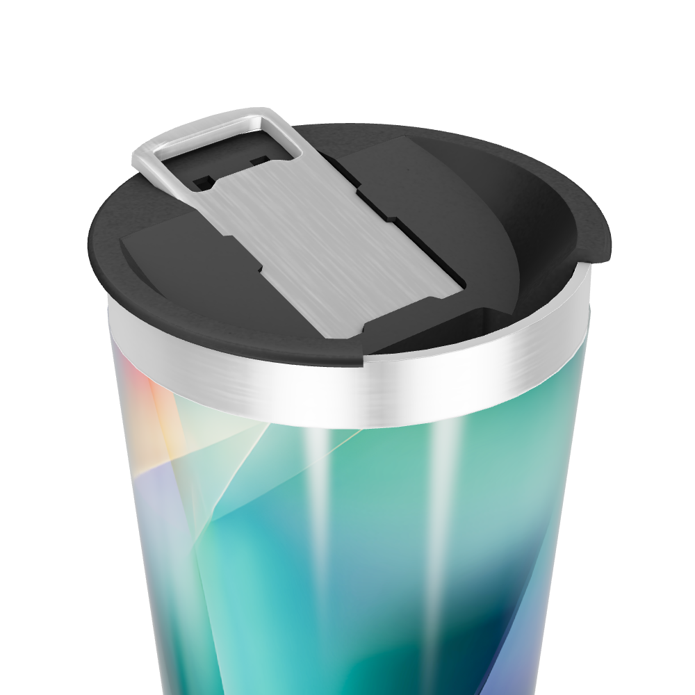 Copo Térmico - Verde Azul Inox