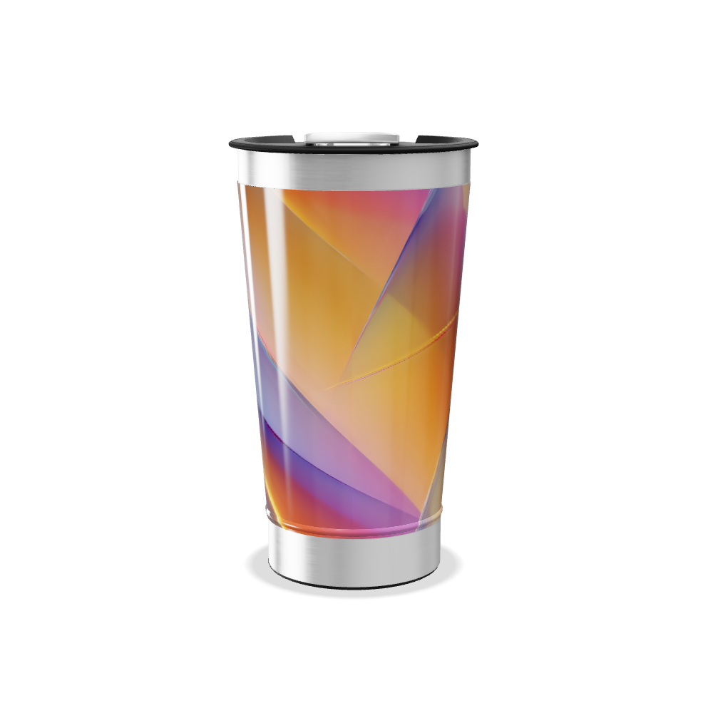 Copo Térmico - Estampa Colorida Inox