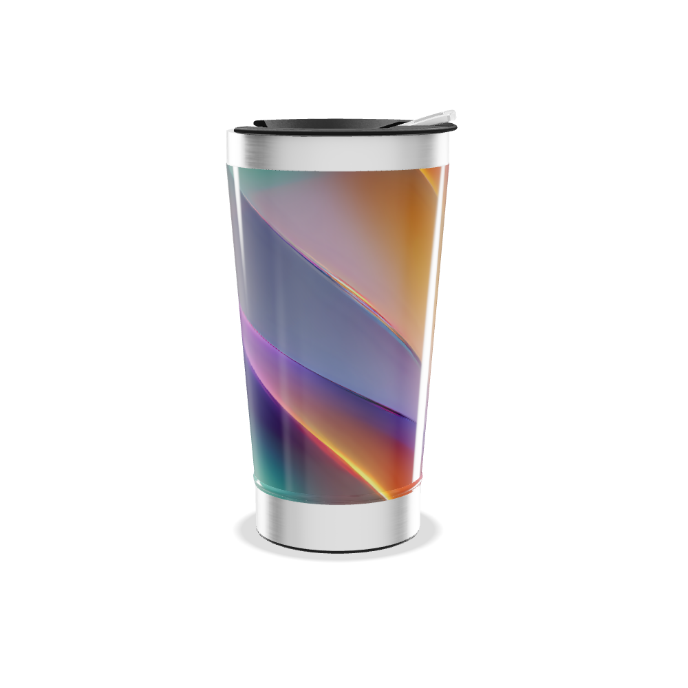 Copo Térmico - Estampa Colorida Inox