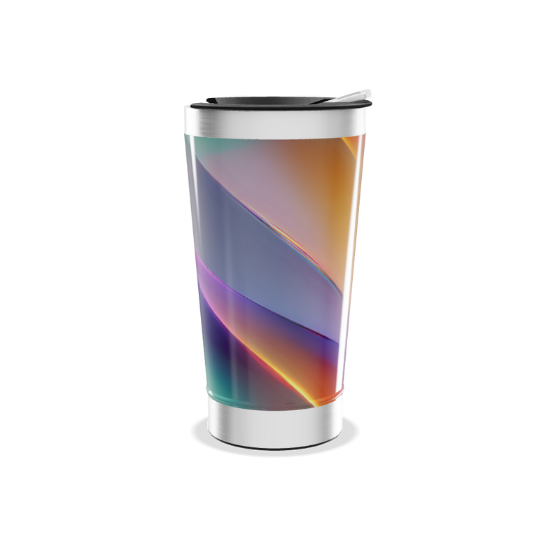 Copo Térmico - Estampa Colorida Inox