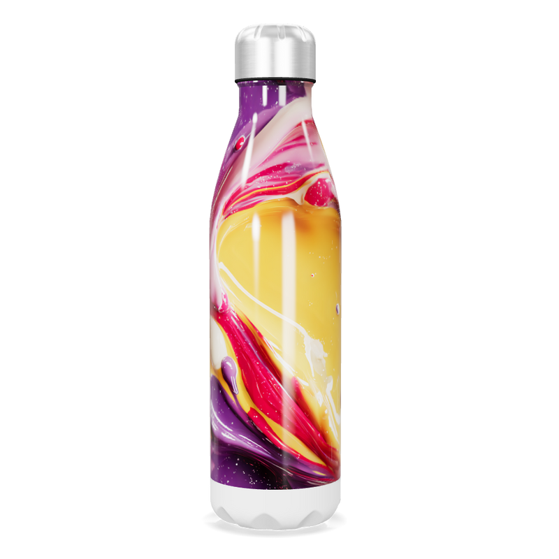 Garrafa Inox - Estampa Multicolorida