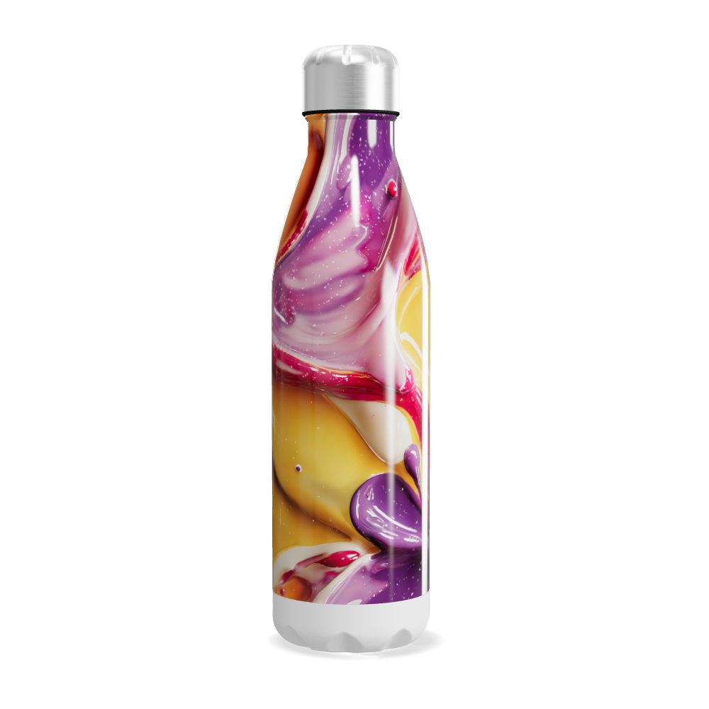Garrafa Inox - Estampa Multicolorida