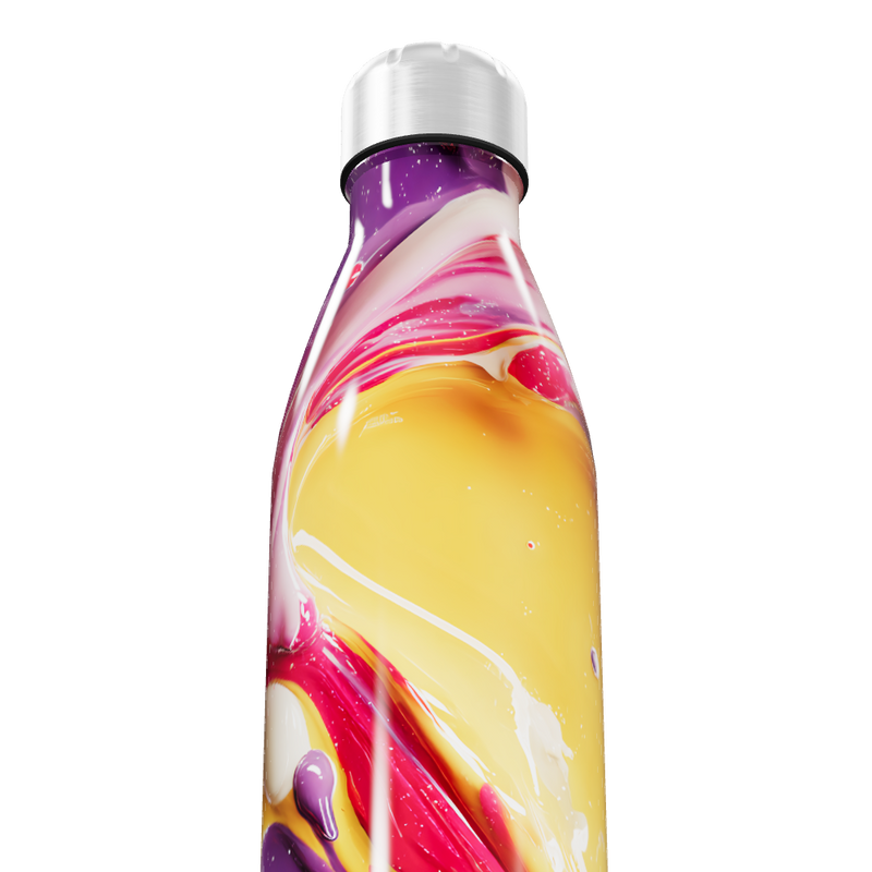 Garrafa Inox - Estampa Multicolorida