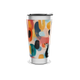 Copo Térmico - Estampa Abstrata Colorida