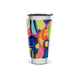 Copo Térmico - Estampa Colorida Abstrata