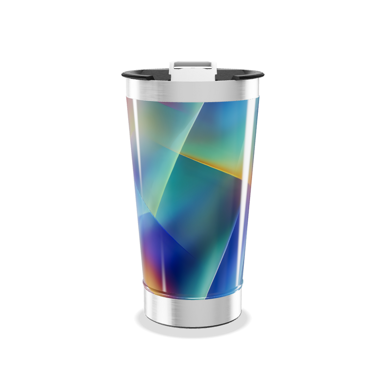 Copo Térmico - Estampa multicolorida