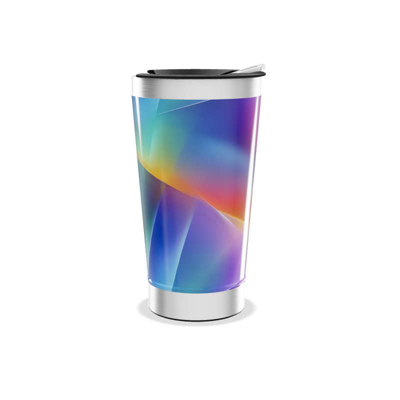 Copo Térmico - Estampa multicolorida