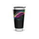 Copo Térmico - Preto com Estampa Colorida