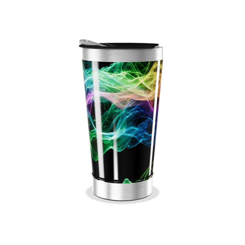 Copo Térmico - Estampa Colorida Neon