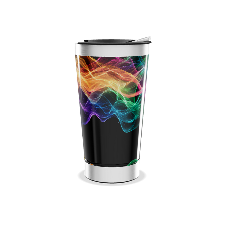 Copo Térmico - Estampa Colorida Neon