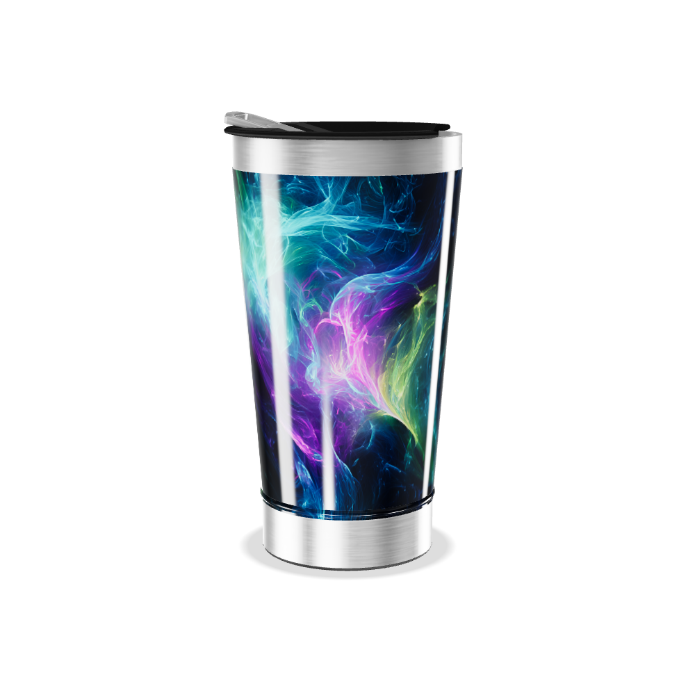 Copo Térmico - Estampa Colorida Aço Inox