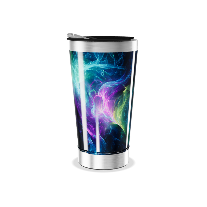 Copo Térmico - Estampa Colorida Aço Inox