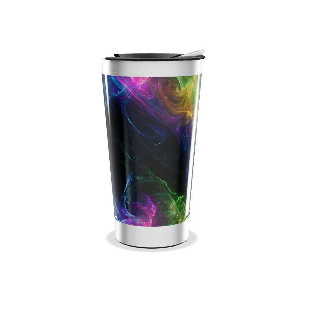 Copo Térmico - Estampa Colorida Aço Inox