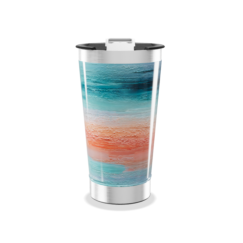 Copo Térmico - Degradê Colorido Inox
