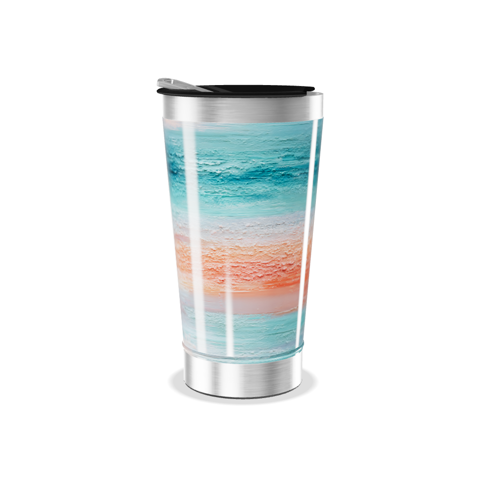 Copo Térmico - Degradê Colorido Inox