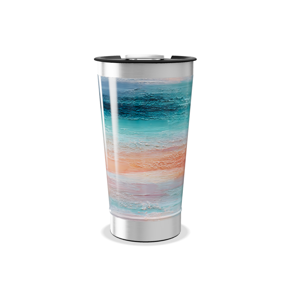 Copo Térmico - Degradê Colorido Inox