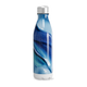 Garrafa Inox Azul - Design Ondas