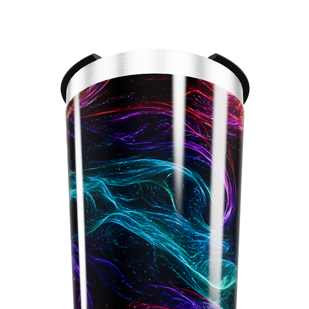 Copo Térmico - Estampa Neon Multicolorida