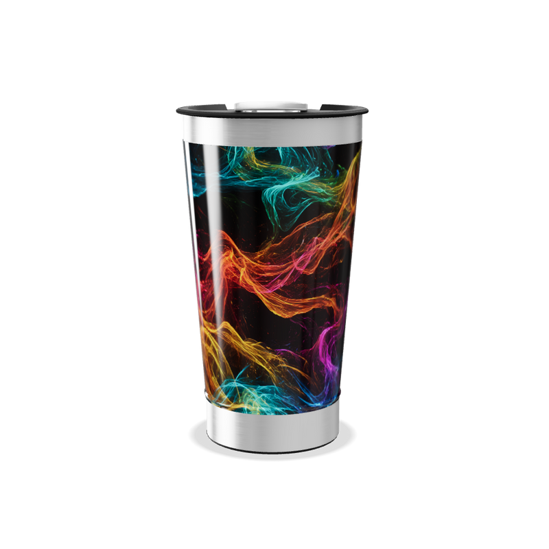 Copo Térmico - Estampa Neon Colorida