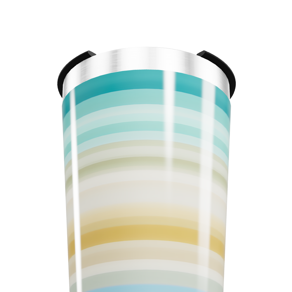 Copo Térmico - Listras Coloridas