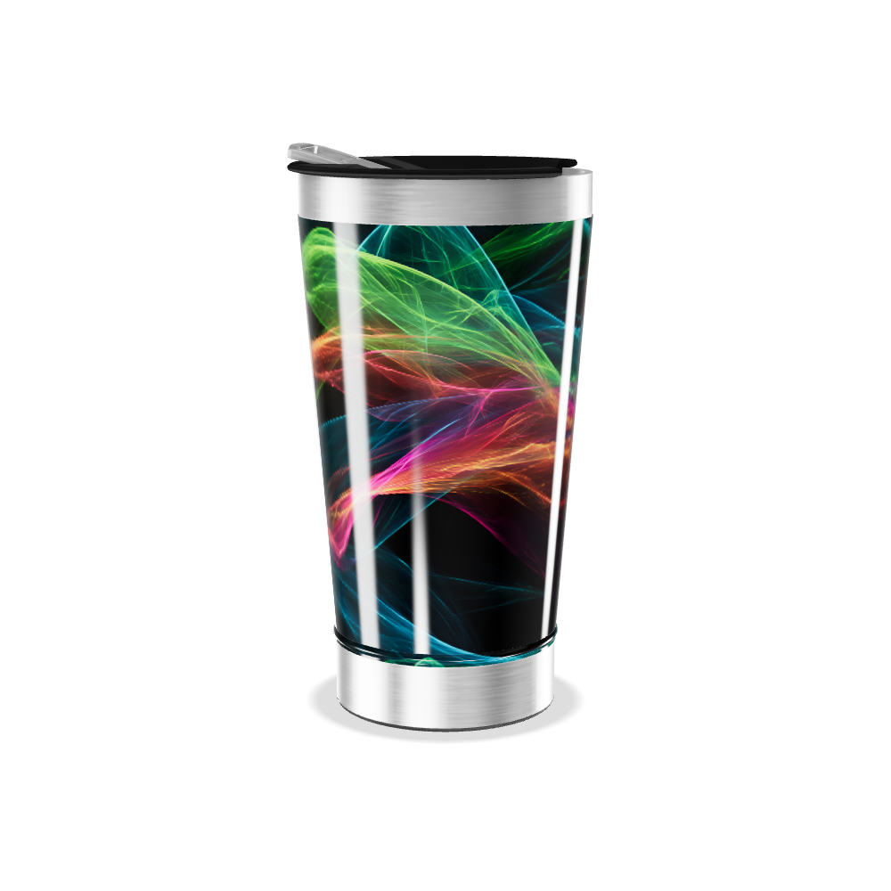 Copo Térmico - Estampa Colorida Aço Inox