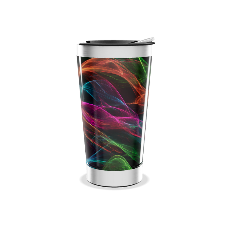Copo Térmico - Estampa Colorida Aço Inox