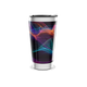 Copo Térmico - Estampa Colorida Abstrata
