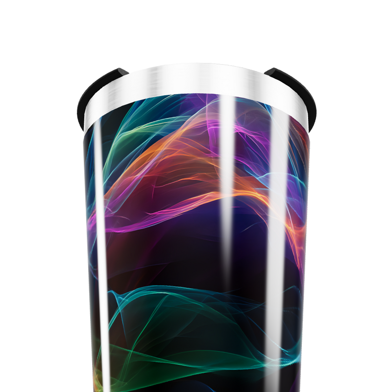 Copo Térmico - Estampa Colorida Abstrata