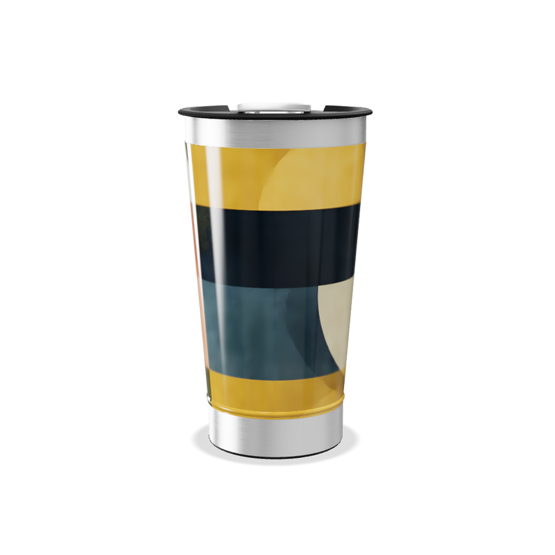 Copo Térmico - Estampa Geométrica Colorida