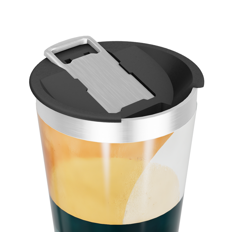 Copo Térmico - Estampa Geométrica Colorida