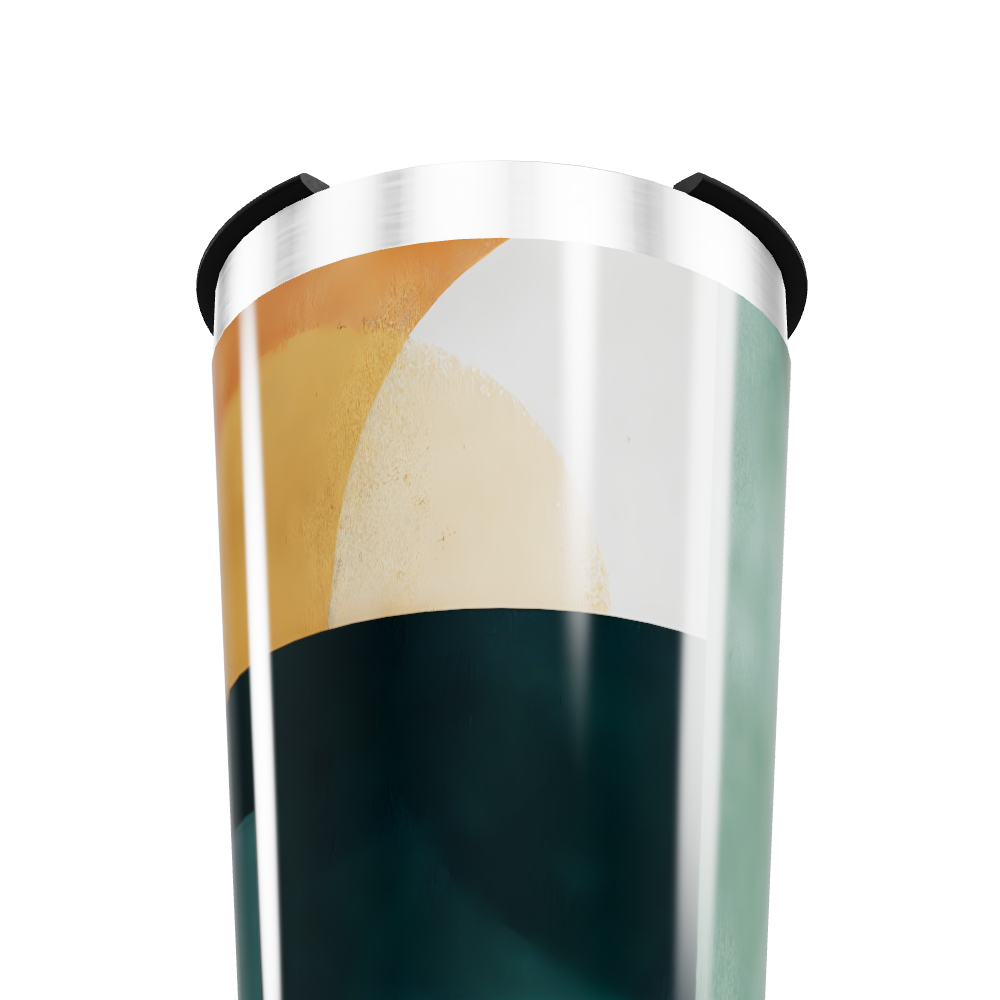 Copo Térmico - Estampa Geométrica Colorida