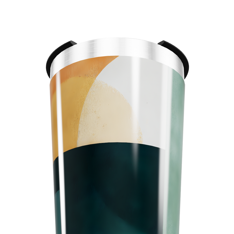 Copo Térmico - Estampa Geométrica Colorida