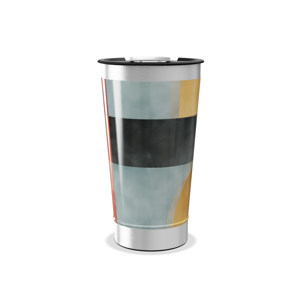 Copo Térmico - Estampa Geométrica Colorida