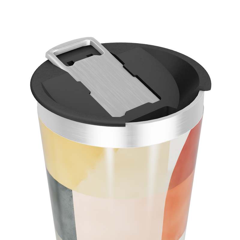 Copo Térmico - Estampa Geométrica Colorida