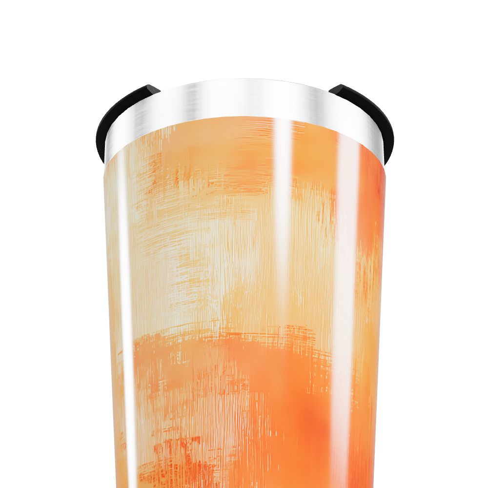 Copo Térmico - Estampa Laranja Aço Inox