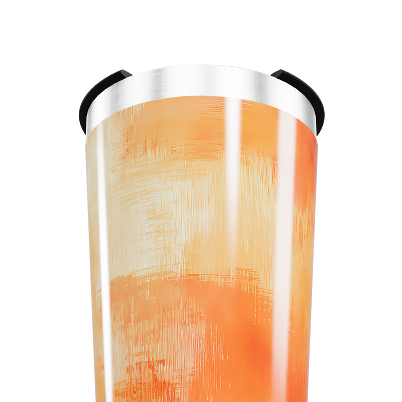 Copo Térmico - Estampa Laranja Aço Inox