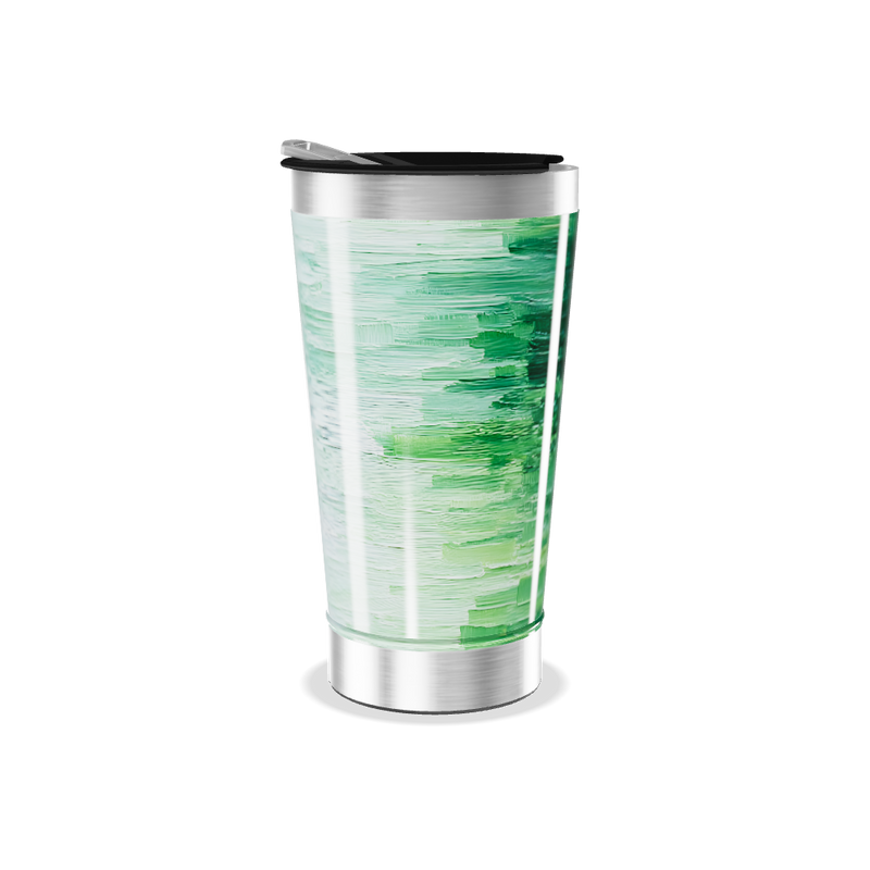 Copo Térmico - Verde com Textura