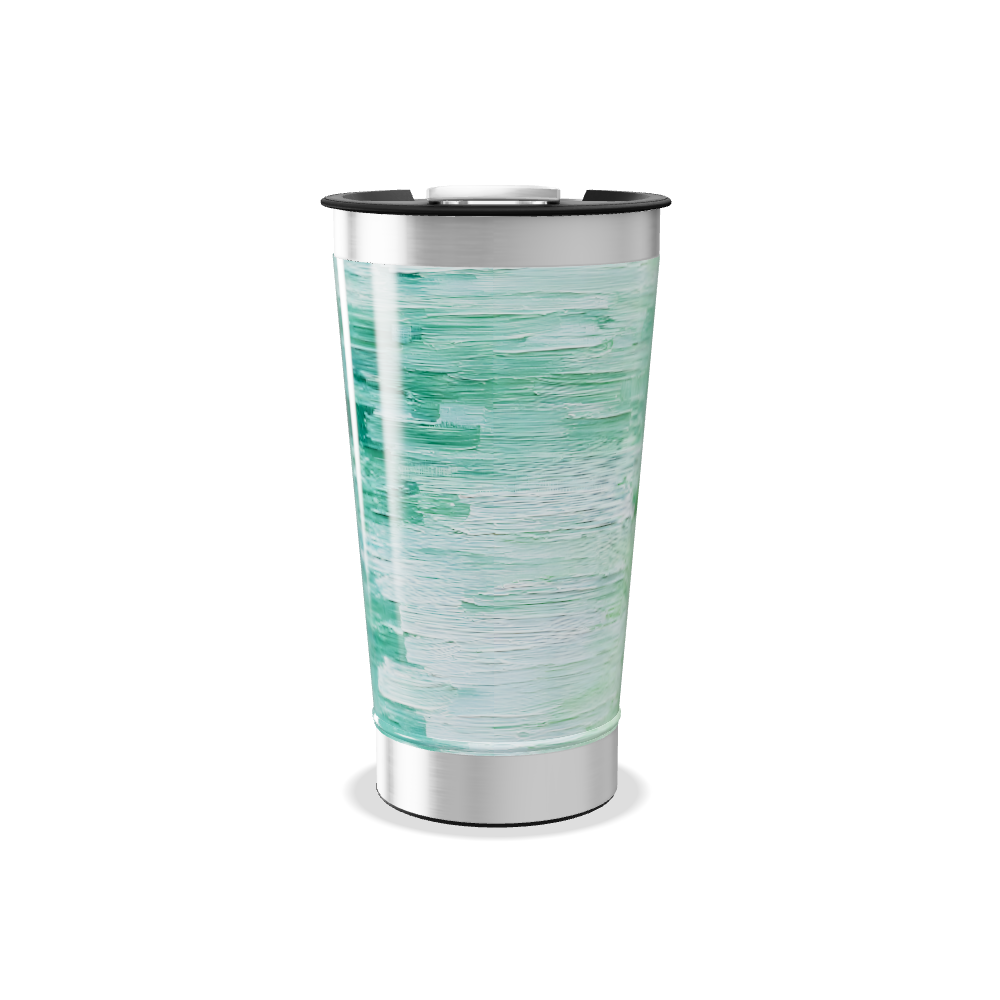 Copo Térmico - Verde com Textura