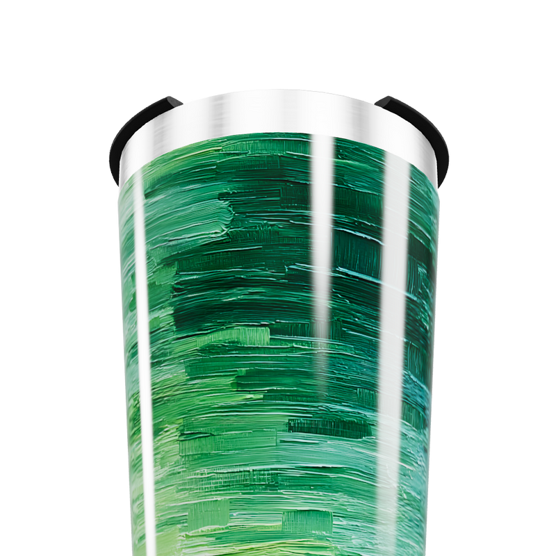 Copo Térmico - Verde com Textura