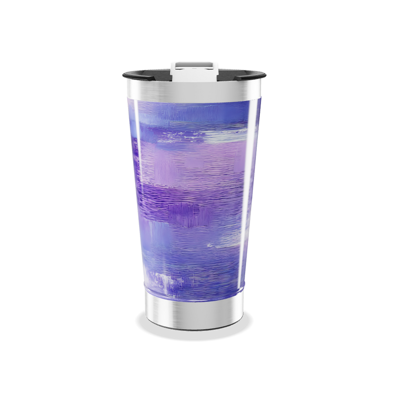 Copo Térmico - Roxo Aço Inox