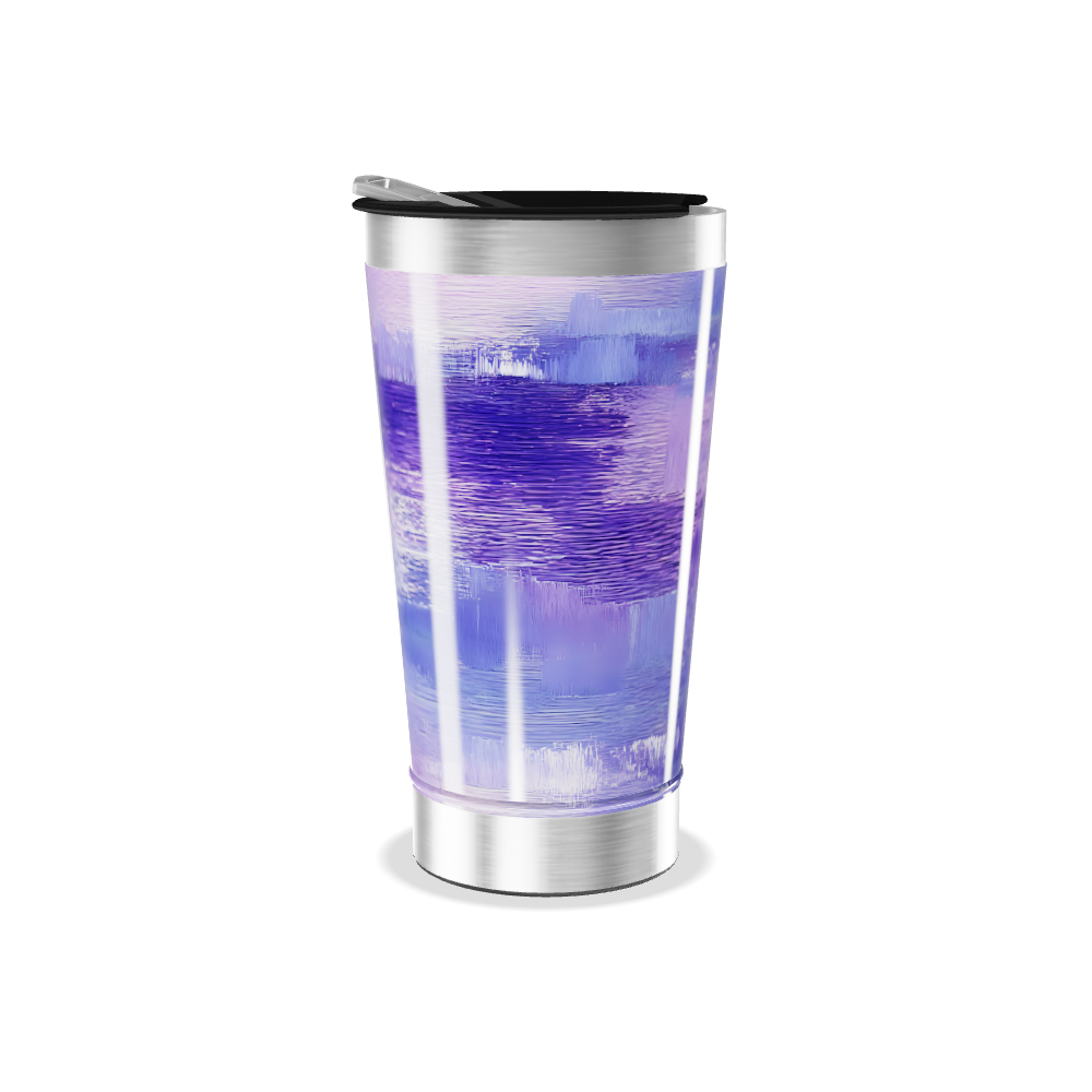 Copo Térmico - Roxo Aço Inox