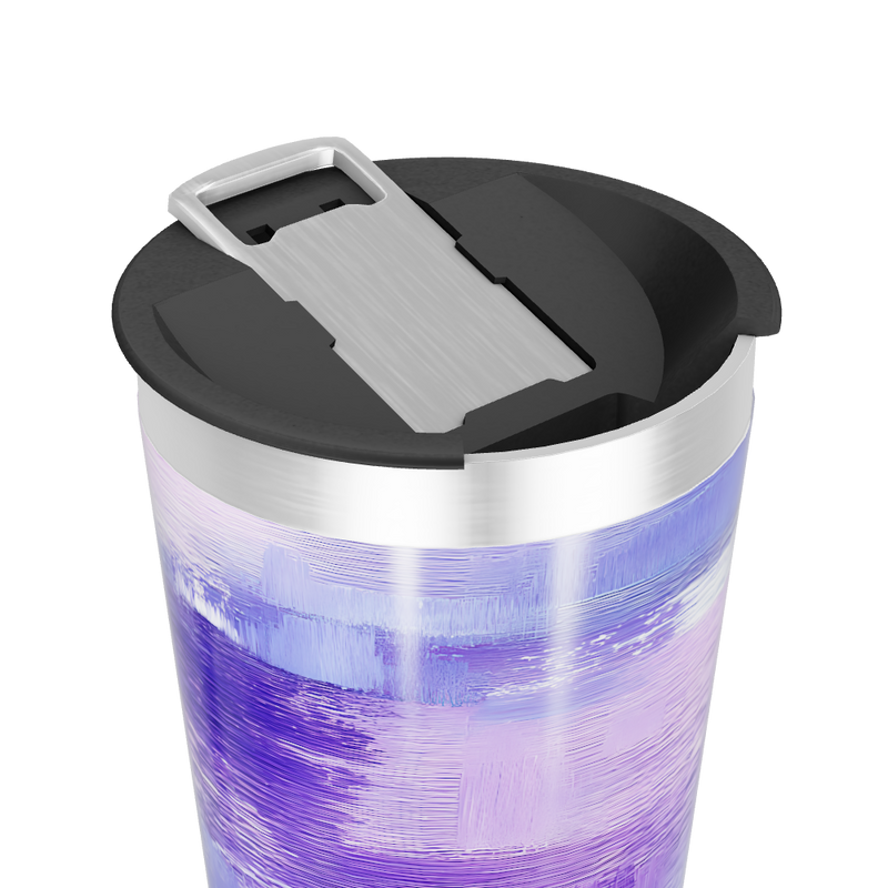 Copo Térmico - Roxo Aço Inox