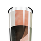 Copo Térmico - Design Abstrato Preto e Rosa