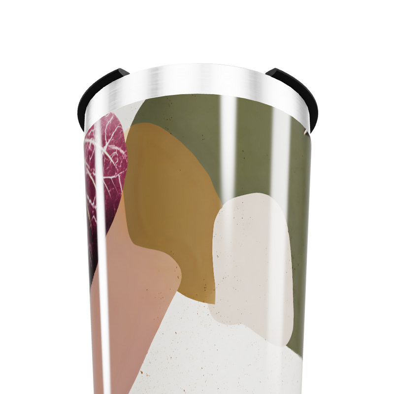 Copo Térmico - Estampa Abstrata Colorida