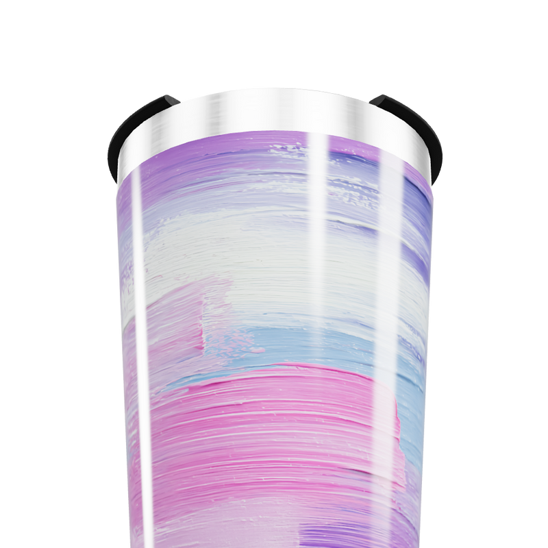 Copo Térmico - Pintura Aquarela Colorida