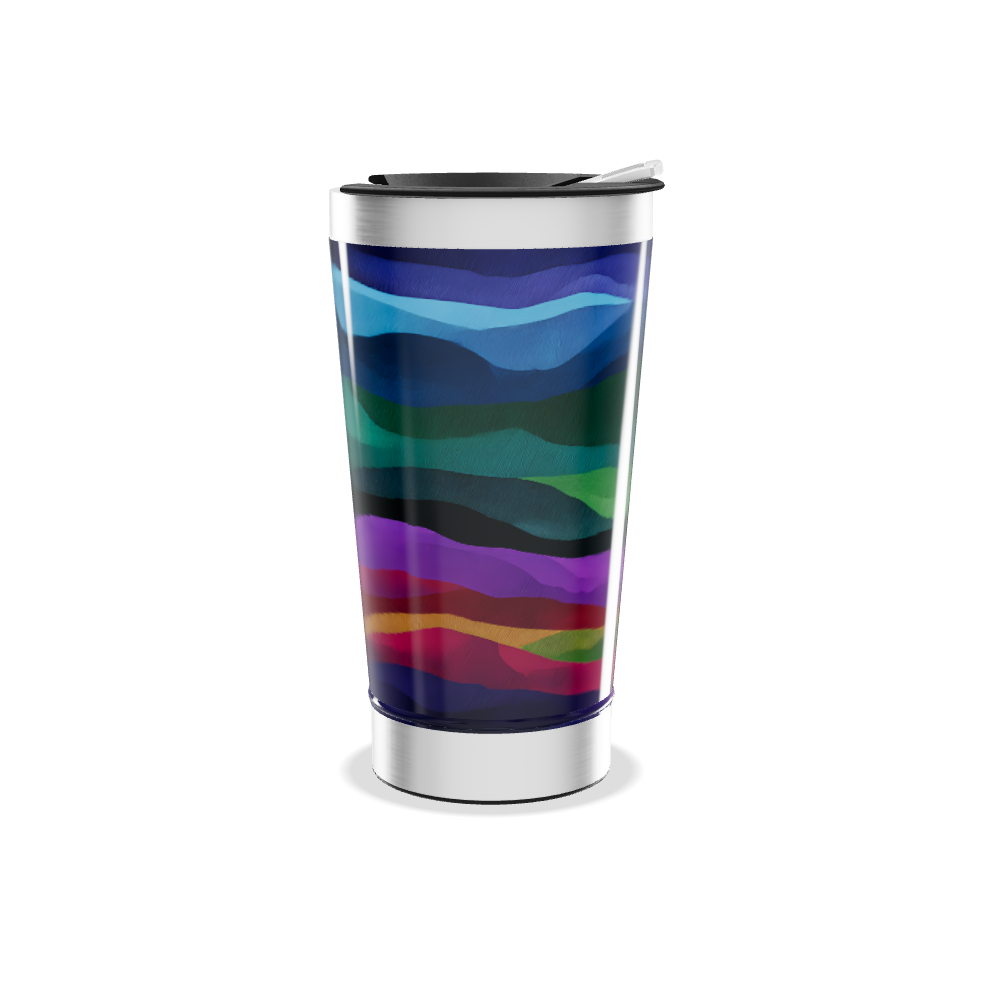 Copo Térmico - Estampa Multicolorida